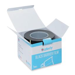 Saferly Medical Barrier Film - Black, 4" x 6", Pkg of 1200, open packaging