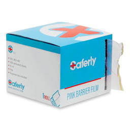 Saferly Medical Barrier Film - Pink, 4" x 6", Pkg of 1200, closed packaging