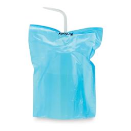 Saferly Tattoo Bottle Bags - 6" x 8", Pkg of 200, bag on bottle (bottle not included)