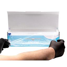 Saferly Medical Cling Film Wrap - Clear, 12" x 1150 ft, Roll