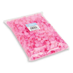 Saferly Heart Shaped Ink Cups - Pink, Large, Pkg of 500, packaging