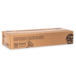 Saferly Double Blade Disposable Razors - Pkg of 100, packaging