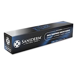 Saniderm Flex Tattoo Bandage - Matte, 10-1/5" x 2 yds