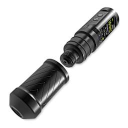 Peak Solice Ergo Wireless Tattoo Machine, parts separated