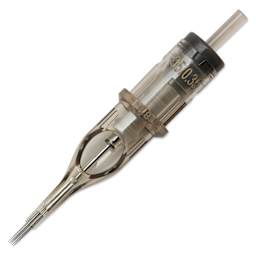 Peak Quartz Magnum Long Taper Tattoo Needle Cartridges - #12, 5 Needles, Pkg of 20, single needle