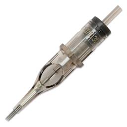 Peak Quartz Curved Magnum Medium Taper Tattoo Needle Cartridges - #10, 7 Needles, Pkg of 20, single needle