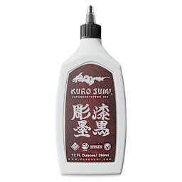 Kuro Sumi Black Outlining Tattoo Ink - 12 oz bottle