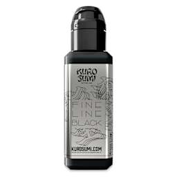 Kuro Sumi Fine Line Black Tattoo Ink - 1.5 oz bottle