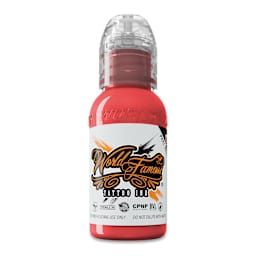 World Famous Tattoo Ink - Mike Asian Maximus Peach Blossom, 1 oz bottle