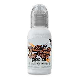 World Famous Tattoo Ink - White House, 1 oz bottle