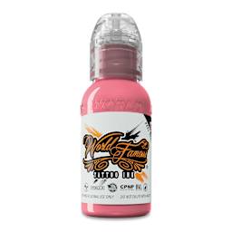 World Famous Tattoo Ink - Flying Pig Pink, 1 oz bottle