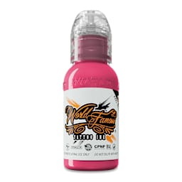World Famous Tattoo Ink - Bali Pink, 1 oz bottle