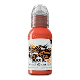 World Famous Tattoo Ink - Bora Bora Peach, 1 oz bottle