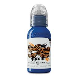 World Famous Tattoo Ink - Navy Seals Blue, 1 oz bottle