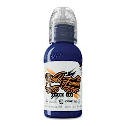 World Famous Tattoo Ink - Nile River Blue, 1 oz bottle