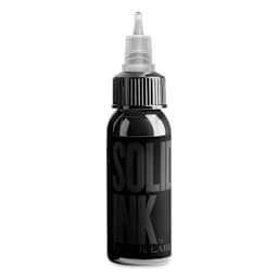 Solid Ink Heavy Black Tattoo Ink - 1 oz bottle