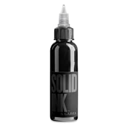 Solid Ink Heavy Black Tattoo Ink - 4 oz bottle