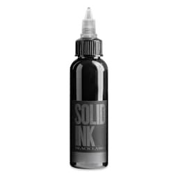Solid Ink Lining Black Tattoo Ink - 4 oz bottle
