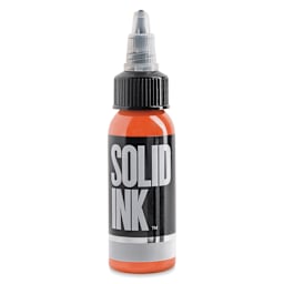 Solid Ink Tattoo Inks - Orange, 1 oz bottle