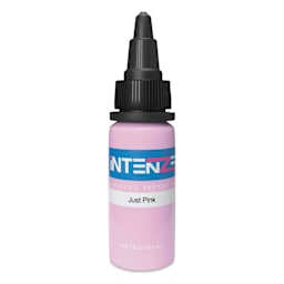 Intenze Tattoo Ink - Just Pink (Carols Pink), 1 oz bottle