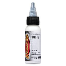 Eternal Ink Tattoo Ink - White, 1 oz bottle