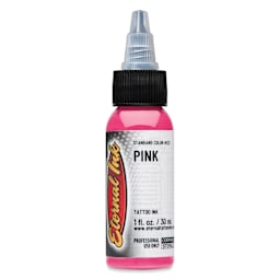 Eternal Ink Tattoo Ink - Pink, 1 oz bottle