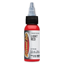 Eternal Ink Tattoo Ink - Light Red, 1 oz bottle
