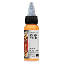 Eternal Ink Tattoo Ink - Golden Yellow, 1 oz bottle