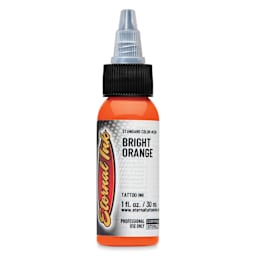 Eternal Ink Tattoo Ink - Bright Orange, 1 oz bottle