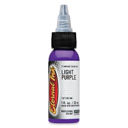 Eternal Ink Tattoo Ink - Light Purple, 1 oz bottle