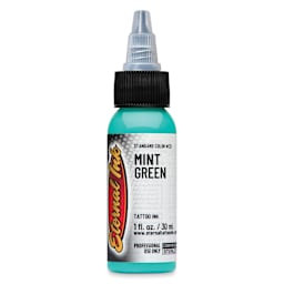 Eternal Ink Tattoo Ink - Mint Green, 1 oz bottle