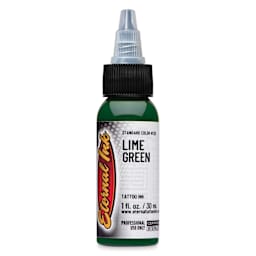 Eternal Ink Tattoo Ink - Lime Green, 1 oz bottle