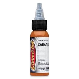 Eternal Ink Tattoo Ink - Caramel, 1 oz bottle