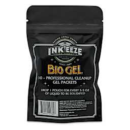 Inkeeze Bio Gel Clean - Pkg of 10, back of package