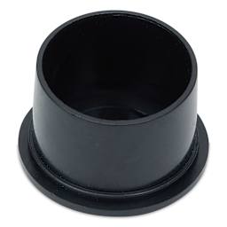 TatSoul Jet Black Ink Caps - 20 mm, Pkg of 500, single cap