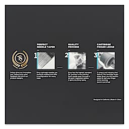 Artist Approved. Perfect Needle Taper. Quality Process. Cartridge Finger Ledge.