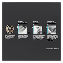 Artist Approved. Perfect Needle Taper. Quality Process. Cartridge Finger Ledge.