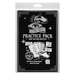 Gelli Arts Clear Skinz Practice Pack, front of packaging