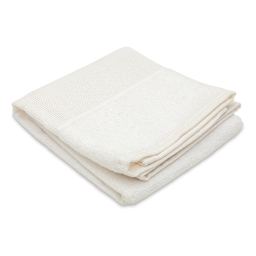 Charles Craft Aberdeen Hand Towel - White, 16-1/2" x 27" (Out of packaging)
