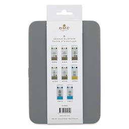 DMC Collector's Needle Tin - Set of 38 - back of packaging