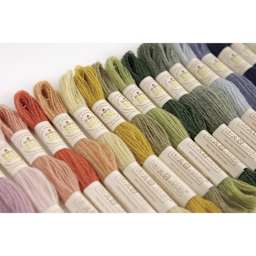 DMC Eco Vita Organic Wool Thread Collectors Box - Set of 30 - close-up