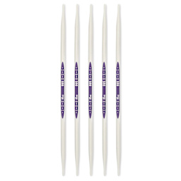 Prym Ergonomics Double Point Knitting Needle Set - Size 6, Set of 5, 6"