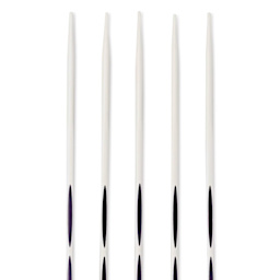 Prym Ergonomics Double Point Knitting Needle Set - Size 2, Set of 5, 8" - close-up of needles
