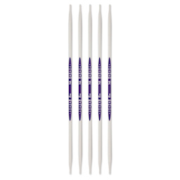 Prym Ergonomics Double Point Knitting Needle Set - Size 7, Set of 5, 8"
