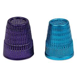 Singer Slip Stop Thimbles - Large and Extra Large
