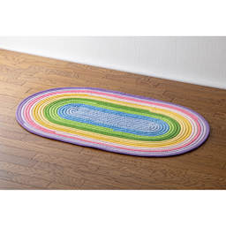 Clover Fabric Tube Maker, finished work 