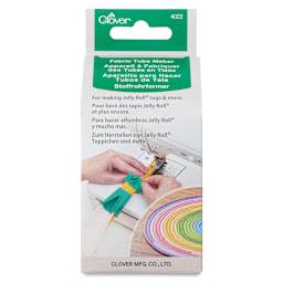 Clover Fabric Tube Maker, front of the packaging