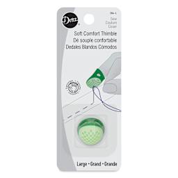 Dritz Soft Comfort Thimble - Large front of packaging