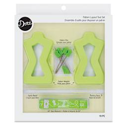 Dritz Pattern Layout Tool Set, in packaging