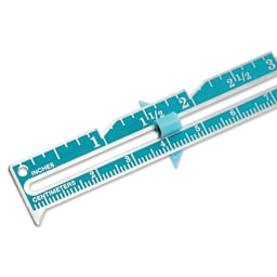 Dritz Measuring Tool Set, close-up of ruler